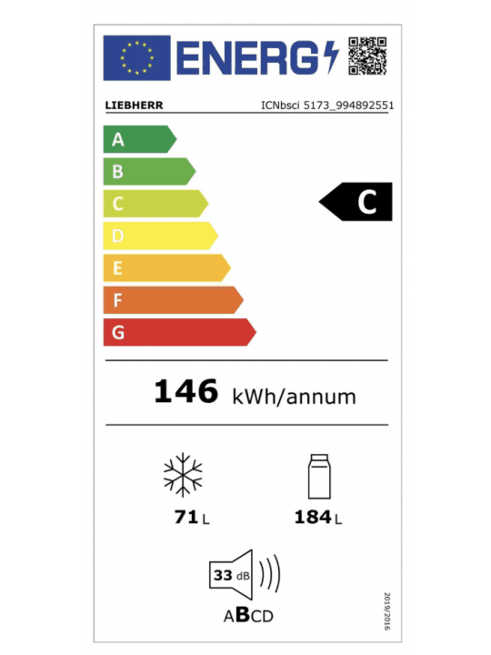 Hladilnik z zamrzovalnikom ICNbsci 5173 Peak NoFrost LIEBHERR Hladilnik z zamrzovalnikom ICNbsci 5173 Peak NoFrost LIEBHERR